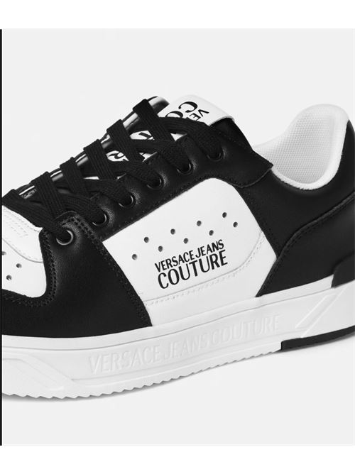 Black sneakers with logo VERSACE JEANS COUTURE | 78YA3SJ4 ZPB13.L02